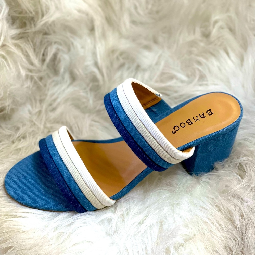 DENIM SHPRT HEEL